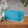 Leitz Daiktadėžė Cozy L:MyBox su dangteliu, maža, mėlynos sp..
