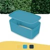 Leitz Daiktadėžė Cozy L:MyBox su dangteliu, maža, mėlynos sp..