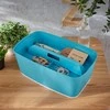 Leitz Daiktadėžė Cosy L:MyBox su skyriais, maža, mėlynos sp.
