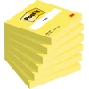 3M Lipnūs lapeliai Post-it Neon, 76 x 76 mm, 100 lapelių, geltona