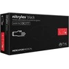 Rękawice Mercator Vienkartinės pirštinės NITRYLEX PF, nitrilinės, nepudruotos, juodos spalvos, L, 100 vnt.