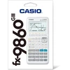 Mokslinis skaičiuotuvas CASIO FX-9860GIII-W-ET, 89x178x23 mm