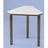 Motris Reguliuojamo aukščio stalas ATRIA 78x68 cm (T2-T6) baltas