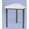 Motris Reguliuojamo aukščio stalas ATRIA 78x68 cm (T2-T6) baltas