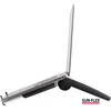 Sunflex Nešiojamojo kompiuterio stovas SUN-FLEX®GRAVITY STAND, metalinis, juodos/sidabrinės spalvos