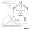Sunflex Nešiojamojo kompiuterio stovas SUN-FLEX®GRAVITY STAND, metalinis, juodos/sidabrinės spalvos