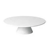 Hendi Padėklas tortui CASUAL, ant kojelės, baltas, melamino, D 31 cm, H 8 cm, 1 vnt