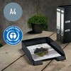 Padėklas dokumentams Leitz Recycle, A4, juodas