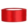 Party Deco Paperseal Satininė juostelė, 25mm/25m, raudona