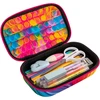 Penalas-pieštukinė ZIPIT ZIP &amp; POP Storage Box, vaivorykštė