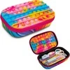 Penalas-pieštukinė ZIPIT ZIP &amp; POP Storage Box, vaivorykštė