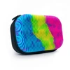 Penalas ZIPIT Wavey Silicone Storage Box, neoninė