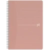 Selgros Perdirbtas sąsiuvinis su spirale OXFORD Rec’Up, A5, 90 lapų, 90 gsm, langeliais