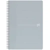 Perdirbtas sąsiuvinis su spirale OXFORD Rec’Up, A5, 90 lapų, 90 gsm, langeliais