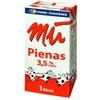 Pienas MŪ, natūralus, 3.5 rieb., 1l x 12vnt.
