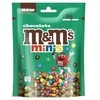 Pieninis šokoladas M&amp;M's minis traškiame spalvotame glajuje, 176 g