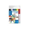Pilot Pen Permanentinis žymeklis Pultas PINTOR CLASSIC 1.0mm, apvali galvutė, 6 spalvų komplektas