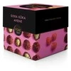 Pure Chocolate Pieniško šokolado triufeliai PURE su sūrio pyrago skonio grietinėlės užpildu ir avietėmis, 96g