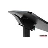 Reguliuojamo aukščio stalas SUN-FLEX®EASYDESK PRO, 60x52cm, juodas