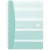 Sąsiuvinis su spirale OXFORD ICONIC, A5, 60 lapų, 90 gsm, langeliais