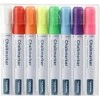 Skystos kreidos žymeklių rinkinys 8 vnt, EUROPEL, 1-6mm
