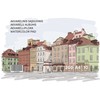 Smlt Sąsiuvinis akvarelei , A4, 10 lapų, 200g/m²