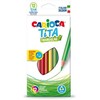 Spalvoti pieštukai CARIOCA TITA, tribriauniai, 12 spalvų