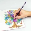 Spalvoti pieštukai KORES KOLORES Mandala, trikampiai, 50 vnt.