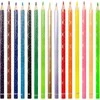 Spalvoti pieštukai KORES KOLORES STYLE, tribriauniai, 3mm, 15 spalvų (2 metalizuotos spalvos ir 1 neoninė)