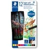 Spalvoti pieštukai STAEDTLER, itin minkšti, 12 vnt.