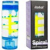 Laikmatis iTotal, mėlynas su spirale