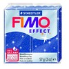 Modelinas FIMO EFFECT, 57 g, su blizgučiais, mėlyna sp.