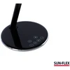 Sunflex Stalinis šviestuvas SUN-FLEX®QLITE™belaidžiu juodu telefonu įkrovikliu,as