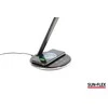 Sunflex Stalinis šviestuvas SUN-FLEX®QLITE™belaidžiu juodu telefonu įkrovikliu,as