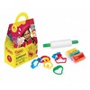 SUPER rinkinys Jovi: Plastilinas 3 blokeliai x 50 gr + 6 formelės ir 1 volelis plastilinui