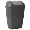 Tammer Brands Šiukšlių dėžė NORD CLEAN, su svyruojančiu dangčiu, 25L, pilka