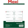 Timer Kalendorius MAXI organizer 2026 A5, oda, juoda