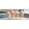 Timer Kalendorius MEMO Dancing Queens 2027, 290 x 110 mm, kartoninis