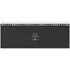 Timer Kalendorius MEMO ECO 2027, 290 x 110 mm, kartoninis, juodos sp.