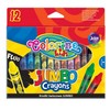 Vaškinės kreidelės JUMBO COLORINO, 12 spalvų
