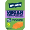Veganiškas sūris Veganation Cheddar, riekelėmis, 125 g
