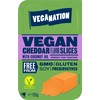 Veganiškas sūris Veganation Cheddar, riekelėmis, 125 g