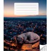 Victor Stationery Ou Sąsiuvinis langeliais, 36 lapai. Vidinių lapų gramatūra – 90 g/m2.