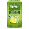 Žalioji arbata LOYD, citrinų-laimų ir imbiero skonio, 20 x 1.7g