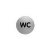 Plakatas Ženklas DURABLE WC, 83 mm