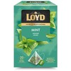 Žolelių arbatos gėrimas LOYD HORECA mėtų skonio piramidė, 20 x 2g