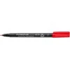 Žymeklis STAEDTLER OHP LUMOCOLOR 317/318, 0,6 mm, RAUDONA