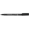 Žymeklis STAEDTLER OHP LUMOCOLOR 317/318, 0,6 mm, JUODA