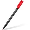 Žymeklis STAEDTLER OHP LUMOCOLOR 317/318, 0,6 mm, RAUDONA