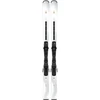 ATOMIC CLOUD C11 REVOSHOCK LIGHT + M 10 GW moteriškos slidės su apkaustais (Dydis: 143cm)